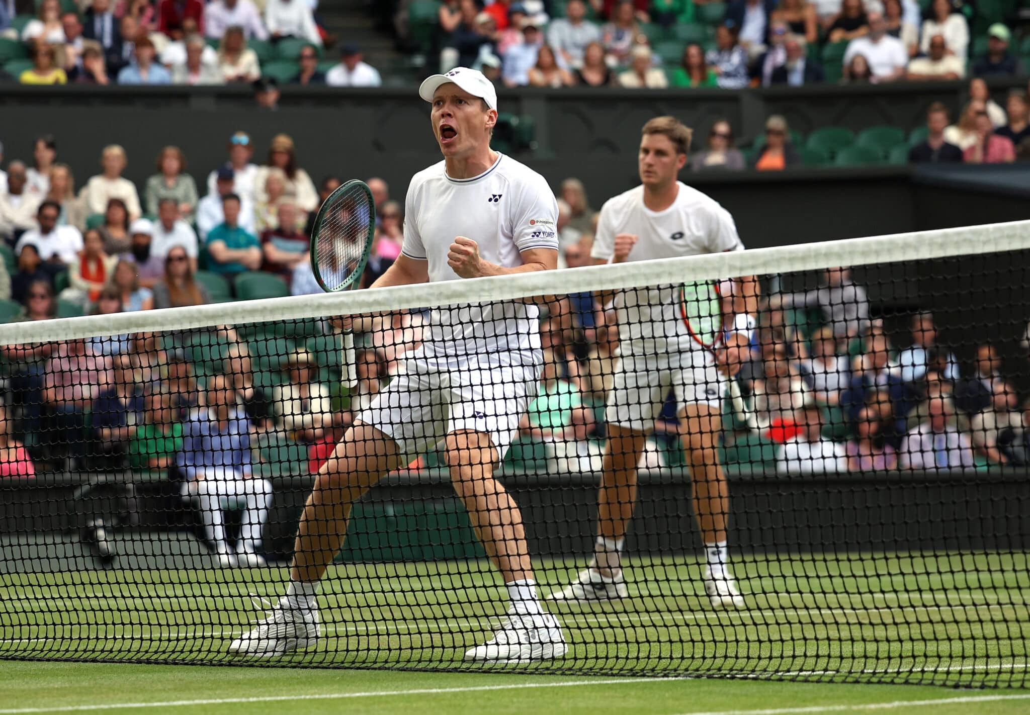 Tennis: Wimbledonin sankarit palasivat kentälle Tennis: Wimbledonin sankarit palasivat kentälle