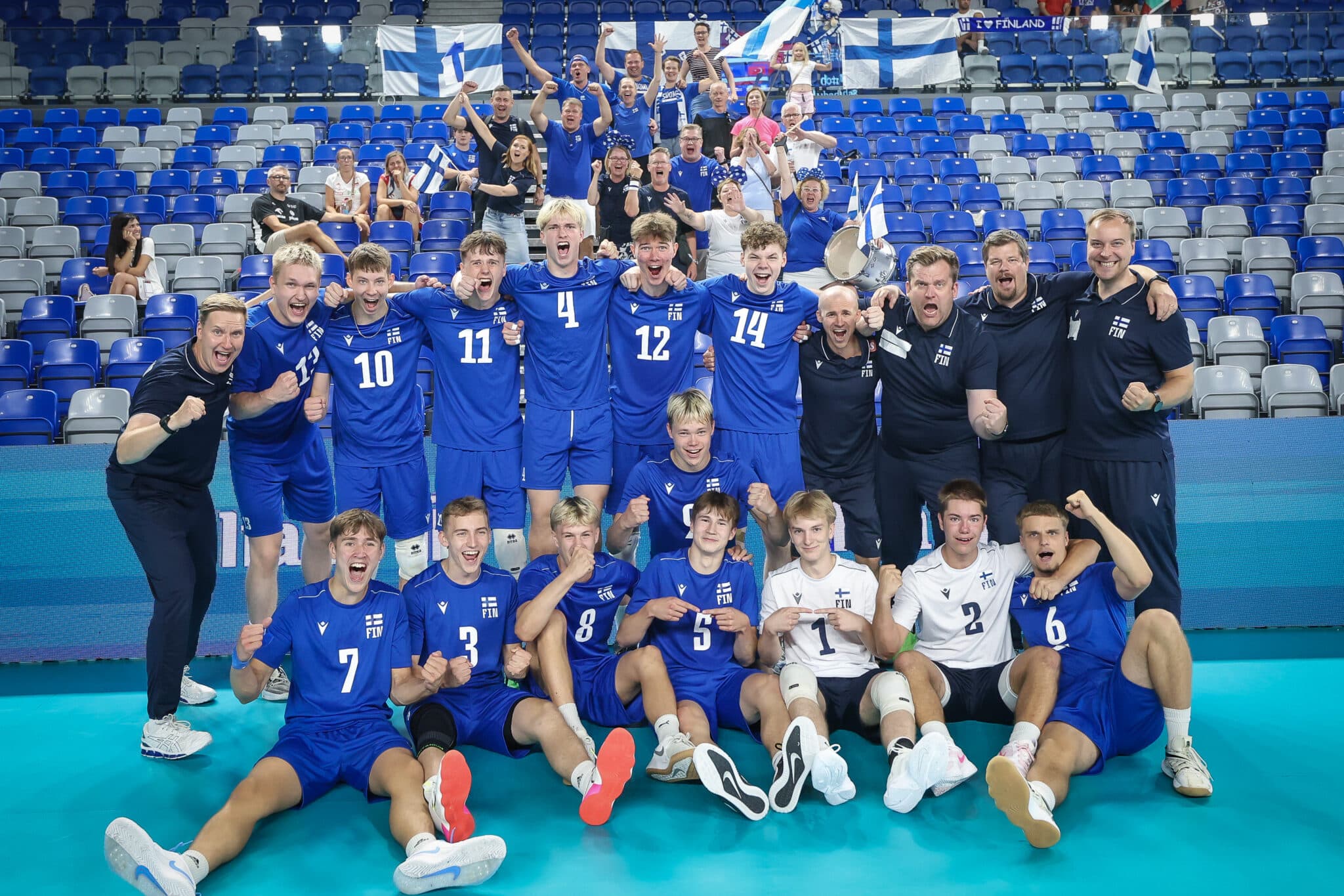 Lentopallo: U18-pojat komeasti MM-kisoihin Lentopallo: U18-pojat komeasti MM-kisoihin